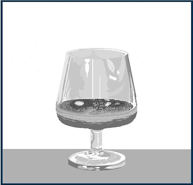 Bà chỉ dùng chuột để hoàn thiện tác phẩm của mình