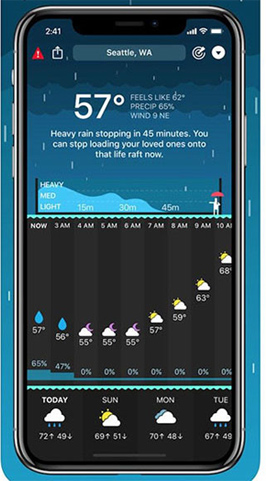 Ứng dụng CARROT Weather 2