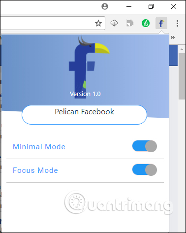 2 chế độ giao diện Facebook 