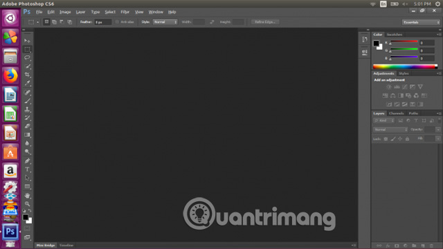 Sử dụng Photoshop trên Linux