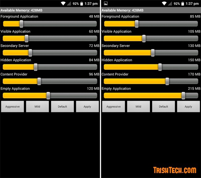 Giải phóng bộ nhớ RAM trên Android