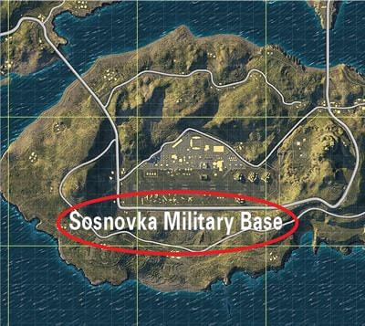 Sosnovka Military Base loot đồ 
