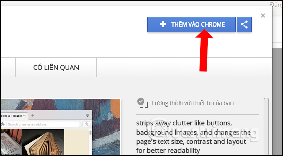 Cách mang Reading Mode lên Google Chrome