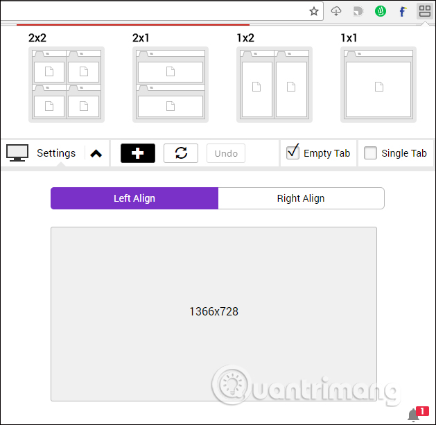 Các kiểu layout chia màn hình 