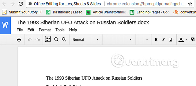 Extension Office Editing for Docs, Sheets & Slides cho Chrome