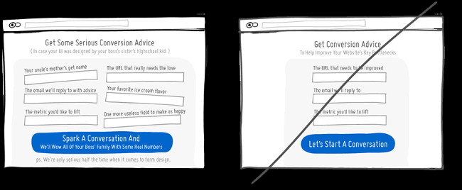 Hài hước thay vì quá nghiêm túc