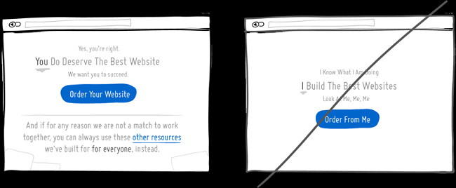 Đặt lợi ích của người dùng lên hàng đầu
