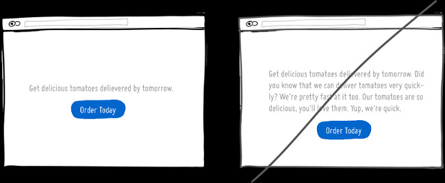 Loại bỏ những từ không cần thiết