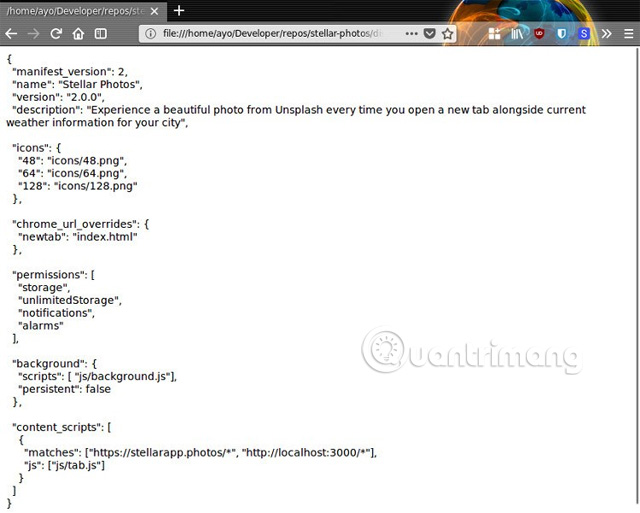 Đọc dữ liệu JSON trên trình duyệt