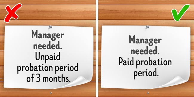 Làm việc không công