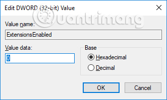 Nhập Value data