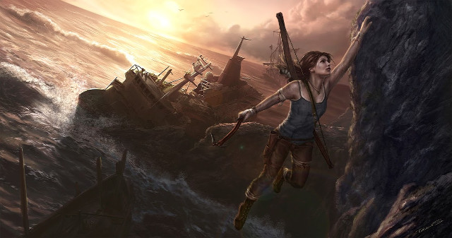 Mời tải bộ hình nền cho máy tính với chủ đề phim Tomb Raider 3