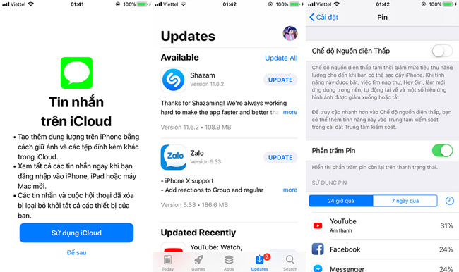 Tính năng Tin nhắn trên iCloud đã chính thức quay trở lại trên bản cập nhật iOS 11.3