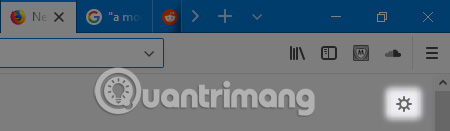 Click vào biểu tượng Customize Your New Tab