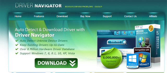 Phần mềm Driver Navigator