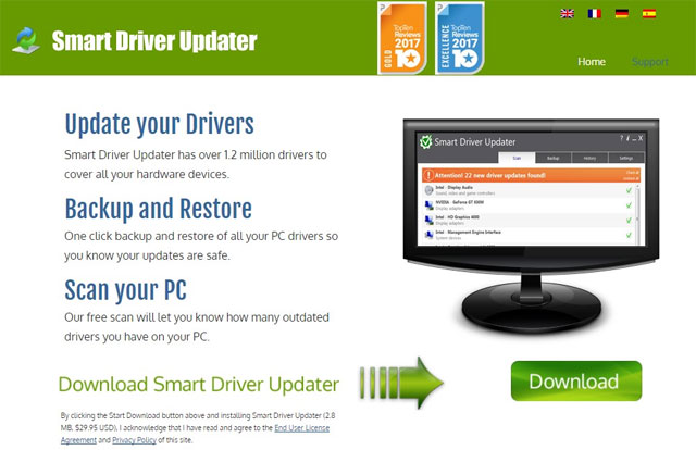 Phần mềm Winzip Driver Updater