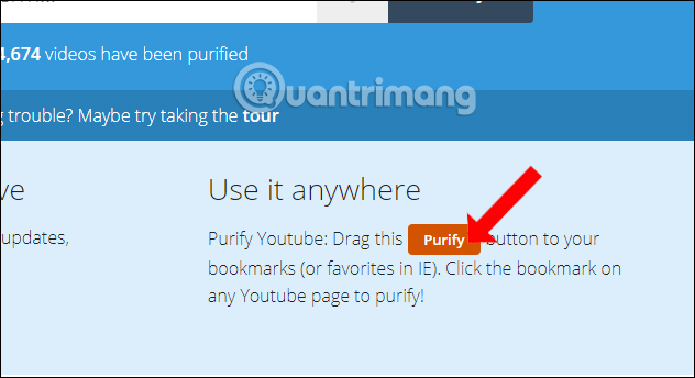Tạo bookmark ViewPure