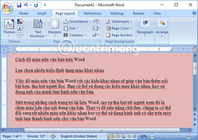 Đôi khi màu nền mặc định trong word không phù hợp với nội dung bạn muốn truyền tải. Chính vì vậy, hãy thay đổi màu nền word để bài viết của bạn trở nên trang trọng và chuyên nghiệp hơn. Không còn là điều khó khăn nữa, những tính năng mới của năm 2024 giúp bạn dễ dàng thực hiện điều này. Hãy xem hình ảnh để khám phá những màu nền tuyệt đẹp trong word.