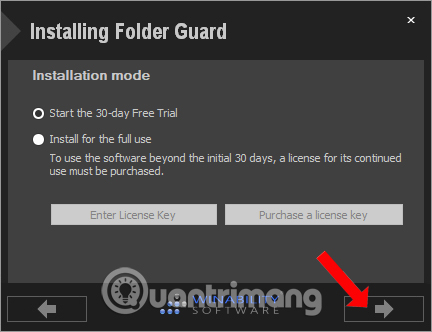 Bản Folder Guard miễn phí