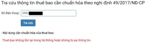 Trường hợp này bạn sẽ không phải bổ sung thông tin cá nhân