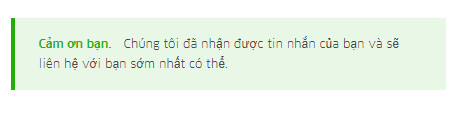 Chờ hệ thống xác nhận 