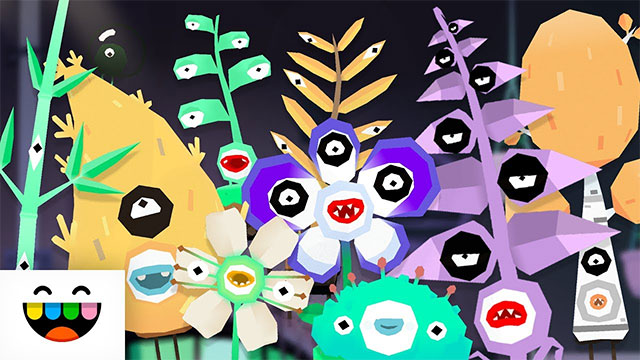 Ứng dụng Toca Lab: Plants