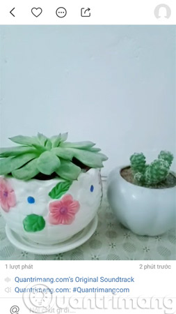 Đây là video sau khi được đăng tải trên Kwai