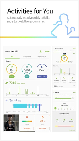 Samsung Health bài tập
