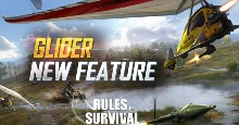 Cách dùng xe bay Glider trong Rules of Survival