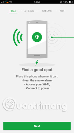 Cấp một số quyền cho ứng dụng 