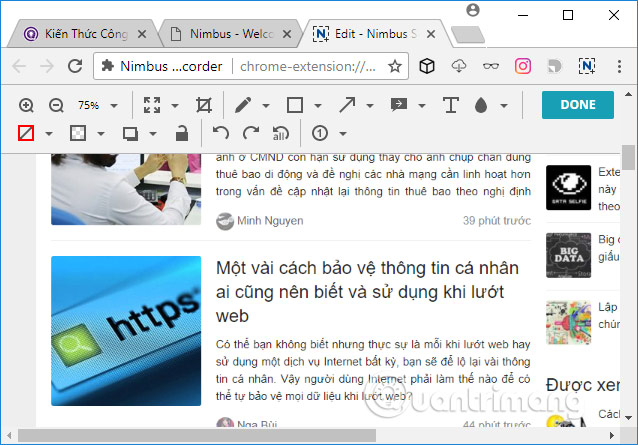 Chỉnh sửa ảnh chụp