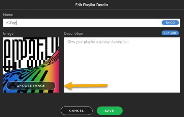 Hướng dẫn thay ảnh bìa