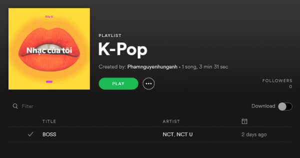 Thay đổi ảnh bìa thành công 