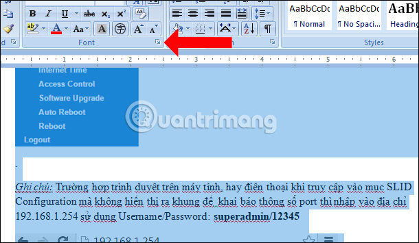 Bôi đen toàn văn bản