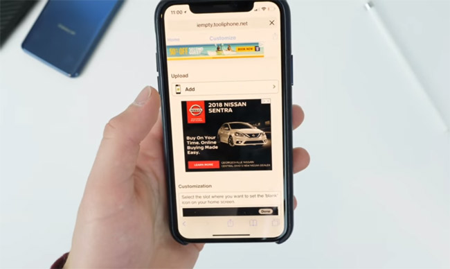 Bấm “Add” > “Choose File”