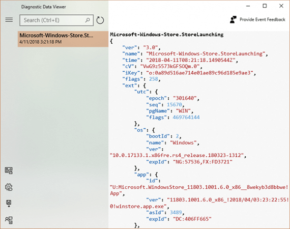  Windows Diagnostic Data Viewer