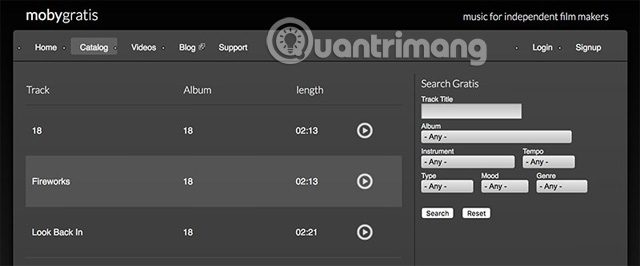 Trang web Mobygratis