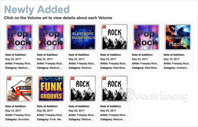 Trang web Freeplay Music