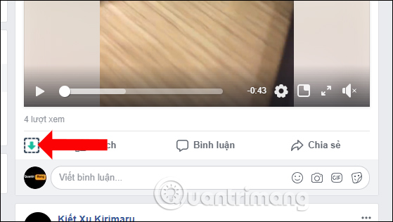 Thêm biểu tượng tải video