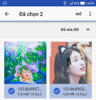 Thực hiện chuyển file