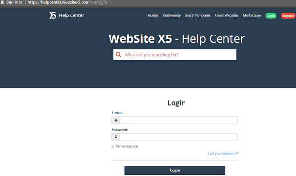 Đăng ký để nhận được bản quyền miễn phí phần mềm
