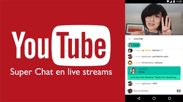 Tính năng Super Chat