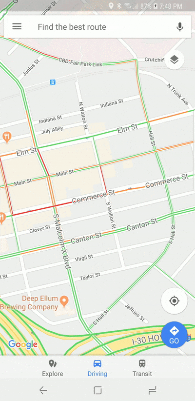 Xem bản đồ ở chế độ 3D