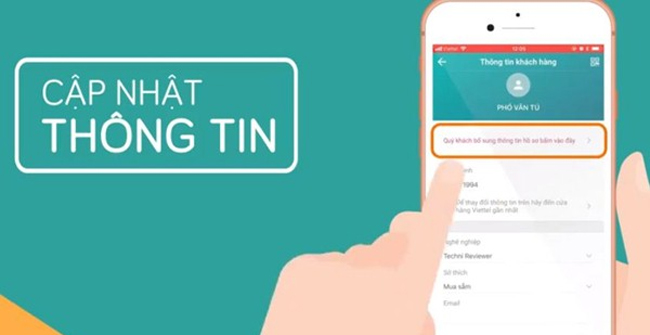 Bổ sung thông tin và ảnh chân dung