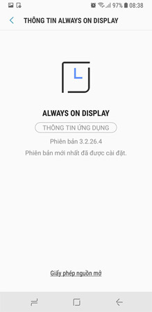 Kiểm tra phiên bản hiện tại