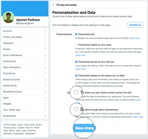 Lưu lại các chỉnh sửa