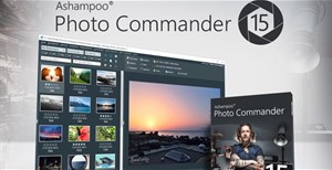 Mời tải Ashampoo Photo Commander 15, phần mềm chỉnh sửa ảnh chuyên nghiệp giá 49,95USD, đang miễn phí