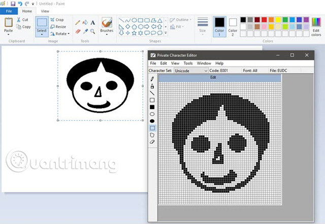 Sao chép và dán bitmap