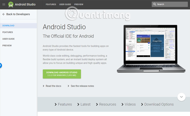 Tải Android Studio