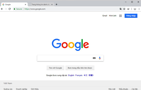Giao diện trình duyệt Chrome Canary đã chuyển sang thiết kế Material Design 2